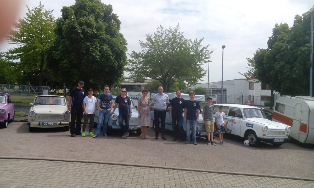 Besuch Firma Intercord zum Firmenjubiläum 23.06.17