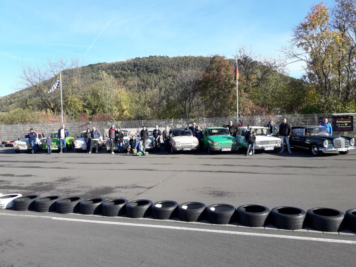 Saisonabschlussausfahrt 31.10.18 zur GoKartBahn Heiligenstadt und zum Kletterwald Hainich